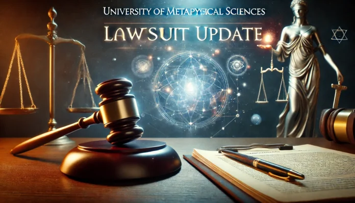 University of Metaphysical Sciences Lawsuit Update